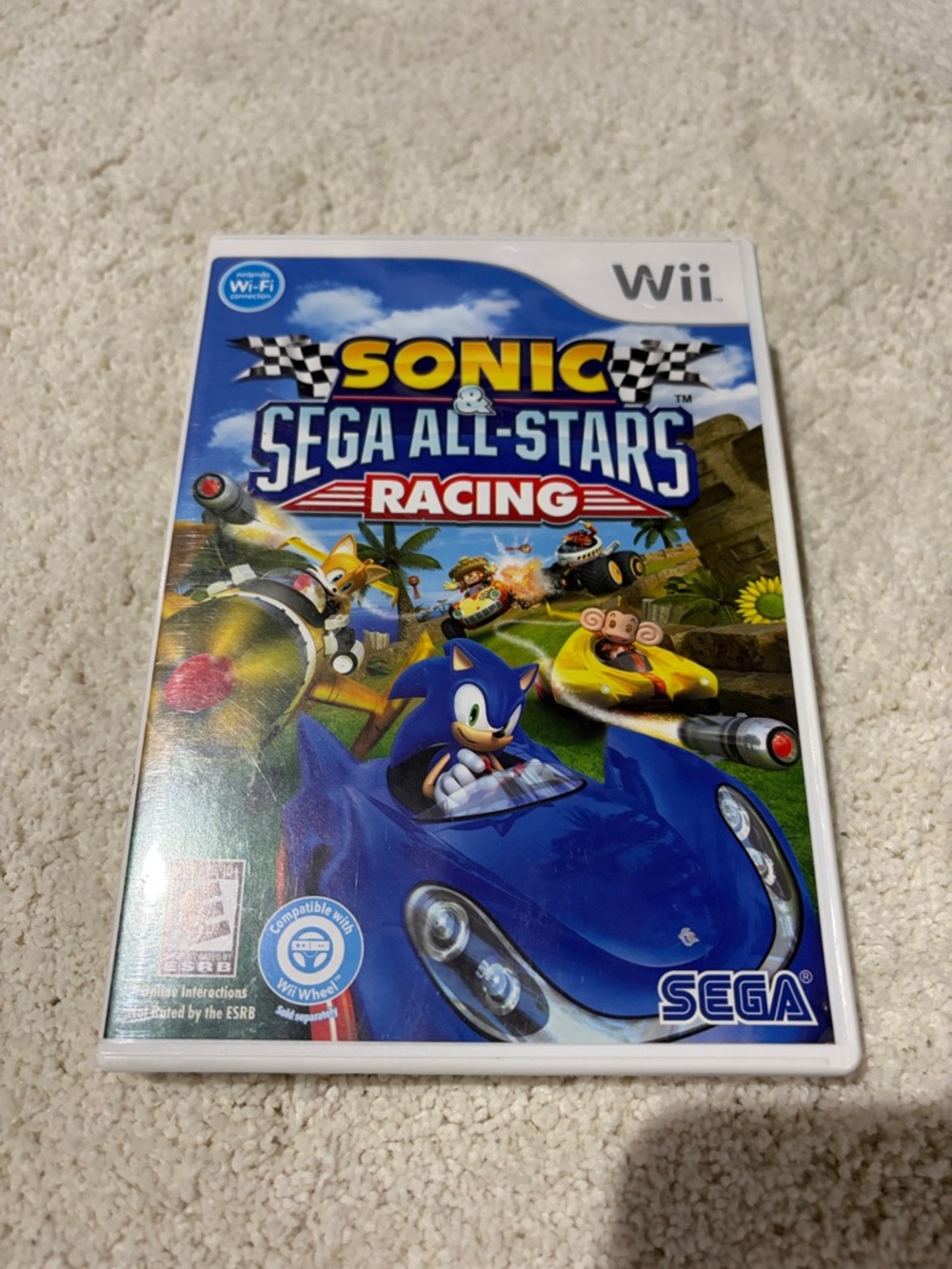 Y2K Throwback Capsule Sonic & All-Stars Racing Game for Wii - Blue